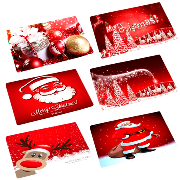 Christmas Ornaments Santa Claus Christmas Decor Bathroom Curtain Merry Christmas Decor for Home Christmas Gifts New Year 2019 - Image 6