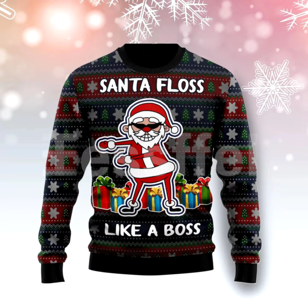 Unisex Funny Santa Claus Christmas Sweater – Perfect Gift for Christmas - Image 4